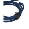 Дата-кабель VLP Nylon Cable USB C - USB C, 100W, 1.2м, темно-синий