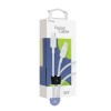 Дата-кабель VLP Nylon Cable USB C - USB C, 100W, 2м, белый