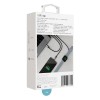 Дата-кабель VLP Dragon Cable 3 in 1 USB С - USB-C+Lightning+Watch, 1.2м, серый космос
