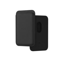 Картхолдер VLP из экокожи с MagSafe, черный