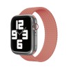 Ремешок нейлоновый плетёный VLP для Apple Watch 38/40/41, L/XL, 2шт, коралловый