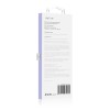 Ремешок нейлоновый плетёный VLP для Apple Watch 38/40/41, L/XL, 2шт, фиолетовый