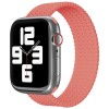 Ремешок нейлоновый плетёный VLP для Apple Watch 42/44/45, L/XL, 2шт, коралловый