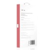 Ремешок нейлоновый плетёный VLP для Apple Watch 42/44/45, S/M, 2шт, коралловый
