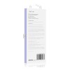 Ремешок нейлоновый плетёный VLP для Apple Watch 42/44/45, S/M, 2шт, фиолетовый