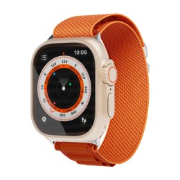 Ремешок нейлоновый VLP Extreme Band  для Apple Watch 42/44/45/49mm, оранжевый