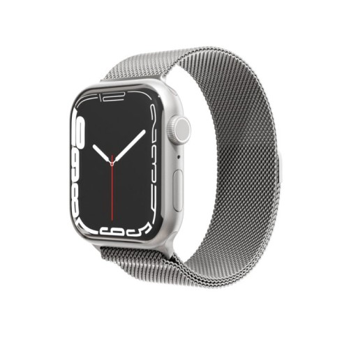 Ремешок из нержавеющей стали сетчатый VLP для Apple Watch 38/40/41, серебристый