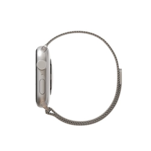 Ремешок из нержавеющей стали сетчатый VLP для Apple Watch 38/40/41, серебристый