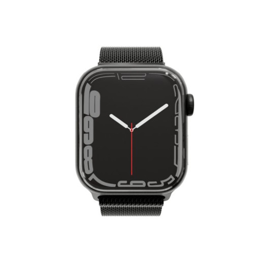 Ремешок из нержавеющей стали сетчатый VLP для Apple Watch 38/40/41, чёрный