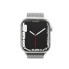 Ремешок из нержавеющей стали сетчатый VLP для Apple Watch 42/44/45, cеребристый