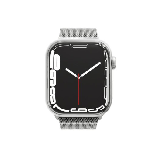 Ремешок из нержавеющей стали сетчатый VLP для Apple Watch 42/44/45, cеребристый