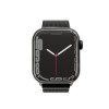 Ремешок из нержавеющей стали сетчатый VLP для Apple Watch 42/44/45, чёрный