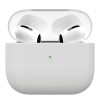 Чехол силиконовый VLP Soft Touch, тонкий силикон, для AirPods (3rd generation), белый