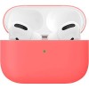 Чехол силиконовый VLP Soft Touch, тонкий силикон, для AirPods (3rd generation), коралловый