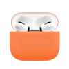 Чехол силиконовый VLP Soft Touch, тонкий силикон, для AirPods (3rd generation), оранжевый