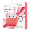 Чехол силиконовый VLP Soft Touch, с кольцом, для AirPods (3rd generation), коралловый