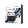 Чехол силиконовый VLP Soft Touch, с кольцом, для AirPods (3rd generation), черный