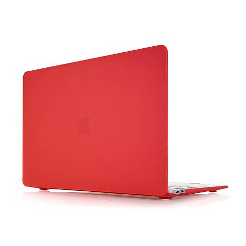 Чехол защитный VLP Plastic Case для MacBook Air 13" 2018-2020, красный