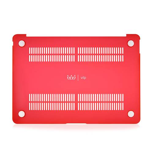 Чехол защитный VLP Plastic Case для MacBook Air 13" 2018-2020, красный
