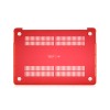 Чехол защитный VLP Plastic Case для MacBook Pro 13" 2020, красный