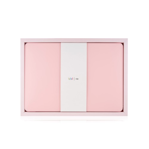 Чехол защитный VLP Plastic Case для MacBook Pro 13" 2020, светло-розовый