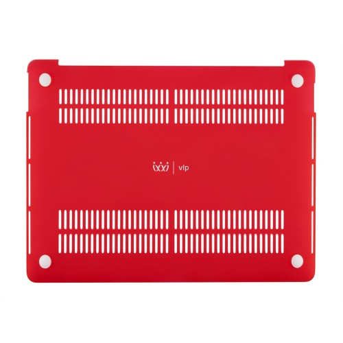 Чехол защитный VLP Plastic Case для MacBook Pro 16" 2019-2020, красный