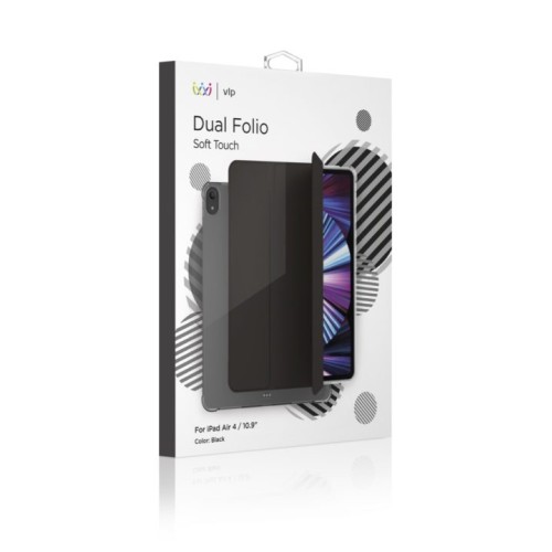 Чехол защитный VLP Dual Folio для iPad Air 2020 (10.9''), черный