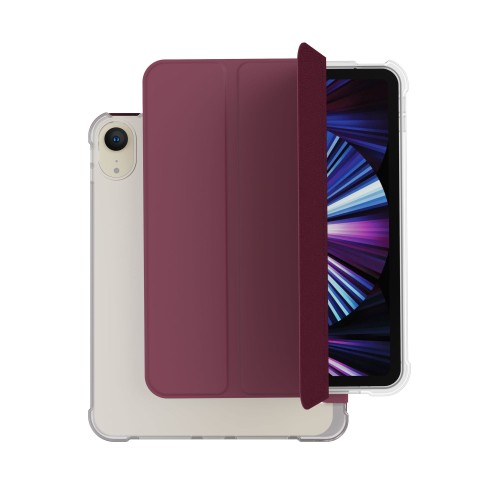 Чехол защитный VLP Dual Folio для iPad mini 6 2021, марсала