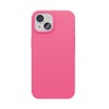 Чехол защитный VLP Aster Case с MagSafe для iPhone 14/15, неоновый розовый