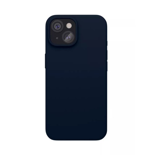 Чехол защитный VLP Aster Case с MagSafe для iPhone 14Plus/15Plus, темно-синий