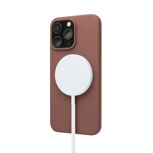 Чехол защитный VLP Aster Case с MagSafe для iPhone 15 Pro, моккачино