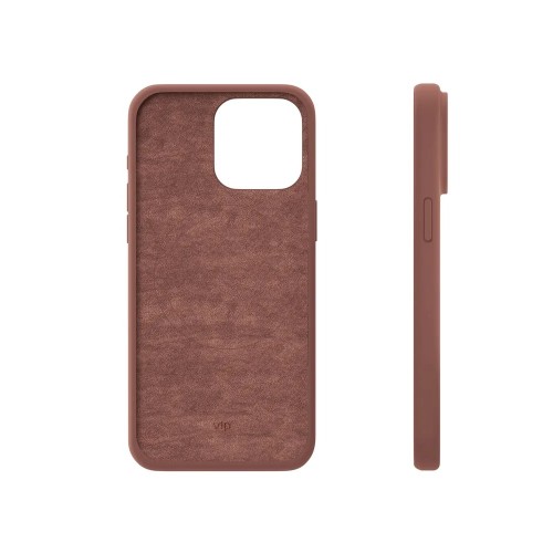 Чехол защитный VLP Aster Case с MagSafe для iPhone 15 Pro, моккачино