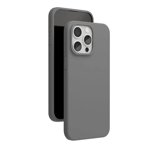 Чехол защитный VLP Aster Case с MagSafe для iPhone 15 Pro, серый