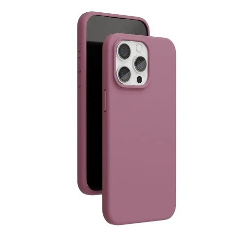 Чехол защитный VLP Aster Case с MagSafe для iPhone 15 ProMax, пудровый