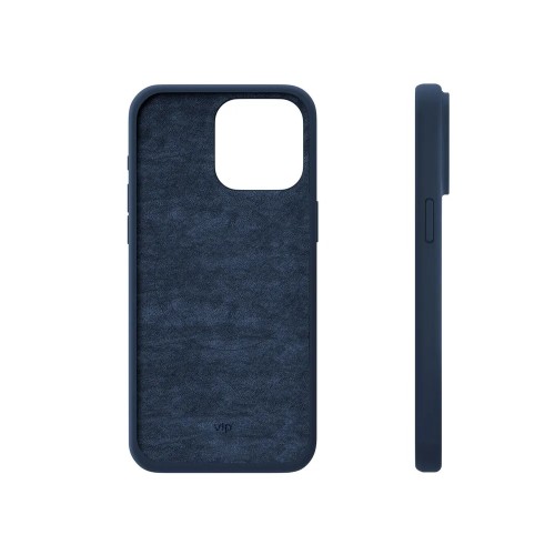 Чехол защитный VLP Aster Case с MagSafe для iPhone 15 ProMax, темно-синий