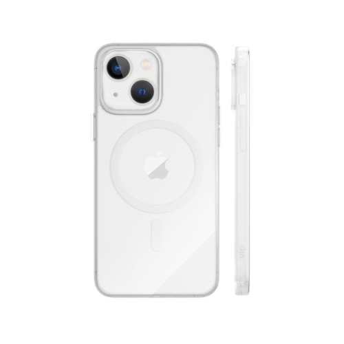 Чехол защитный VLP Crystal case с MagSafe для iPhone 14 Plus, прозрачный