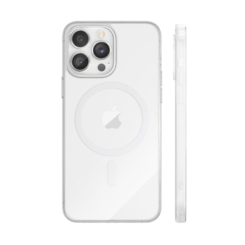 Чехол защитный VLP Crystal case с MagSafe для iPhone 14 ProMax, прозрачный