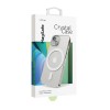 Чехол защитный VLP Crystal case с MagSafe для iPhone 14Plus/15Plus, прозрачный