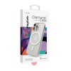 Чехол защитный VLP Diamond Case с MagSafe для iPhone 15 Pro, прозрачный