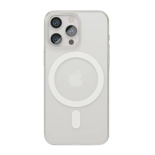Чехол защитный VLP Diamond Case с MagSafe для iPhone 15 ProMax, прозрачный