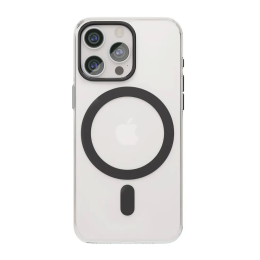 Чехол защитный VLP Diamond Case с MagSafe для iPhone 15 ProMax, черный