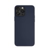 Чехол защитный VLP Silicone case с MagSafe для iPhone 14 Pro, темно-синий