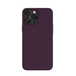 Чехол защитный VLP Silicone case с MagSafe для iPhone 14 Pro, темно-фиолетовый