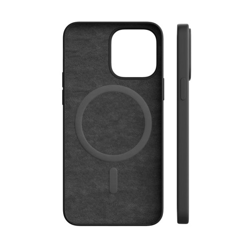 Чехол защитный VLP Silicone case с MagSafe для iPhone 14 Pro, черный