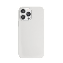 Чехол защитный VLP Silicone case с MagSafe для iPhone 14 ProMax, белый