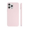 Чехол защитный VLP Silicone case с MagSafe для iPhone 14 ProMax, светло-розовый