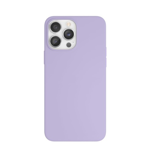 Чехол защитный VLP Silicone case с MagSafe для iPhone 14 ProMax, сиреневый