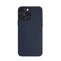 Чехол защитный VLP Silicone case с MagSafe для iPhone 14 ProMax, темно-синий