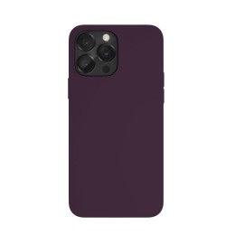 Чехол защитный VLP Silicone case с MagSafe для iPhone 14 ProMax, темно-фиолетовый