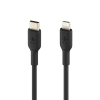Кабель Belkin BoostCharge USB-C/Lightning Cable Длина: 1м, черный